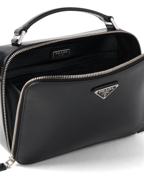 Prada Brique Brushed Leather Bag